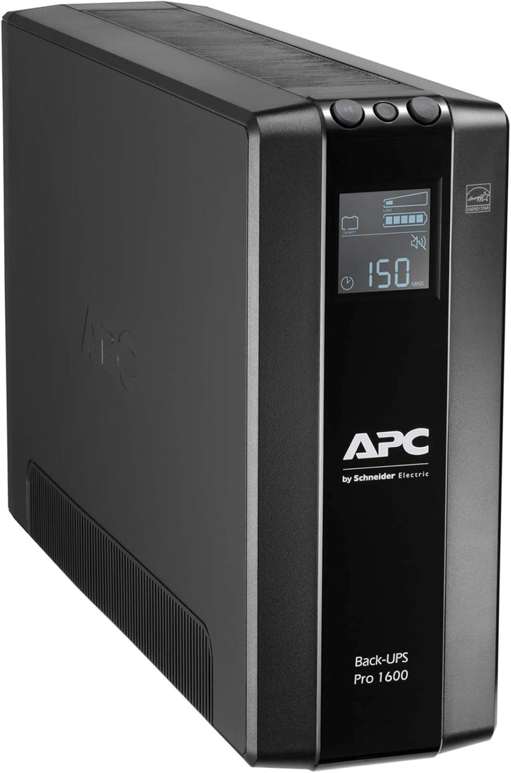 APC by Schneider Electric Back UPS PRO - BR1600MI - 1600 VA Leistung - MI Modell (8 IEC Outlets, IEC
