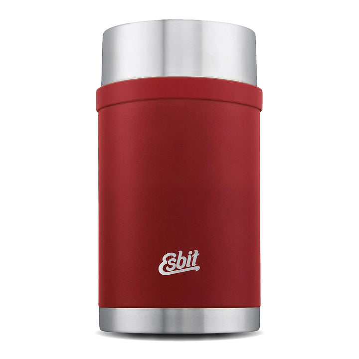 Esbit Thermobehälter Sculptor für Essen - Warmhaltebehälter 1000 ml in Burgundy - aus Edelstahl für
