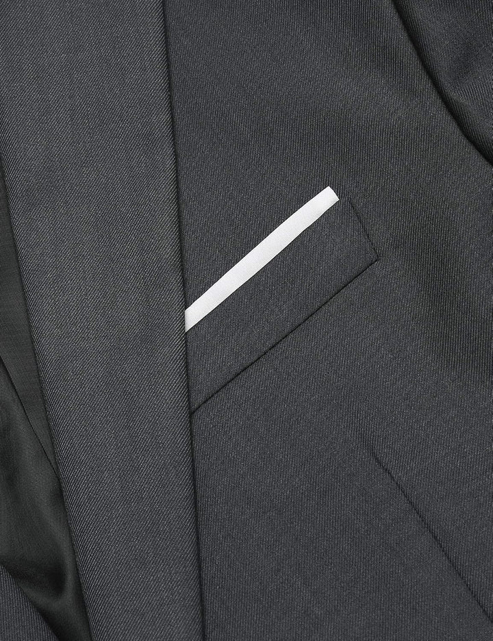 MAXMODA Herren Sakko Sportlich Männer Blazer Slim Fit Jackett Freizeit 1 Knopf Anzugjacke für Männer