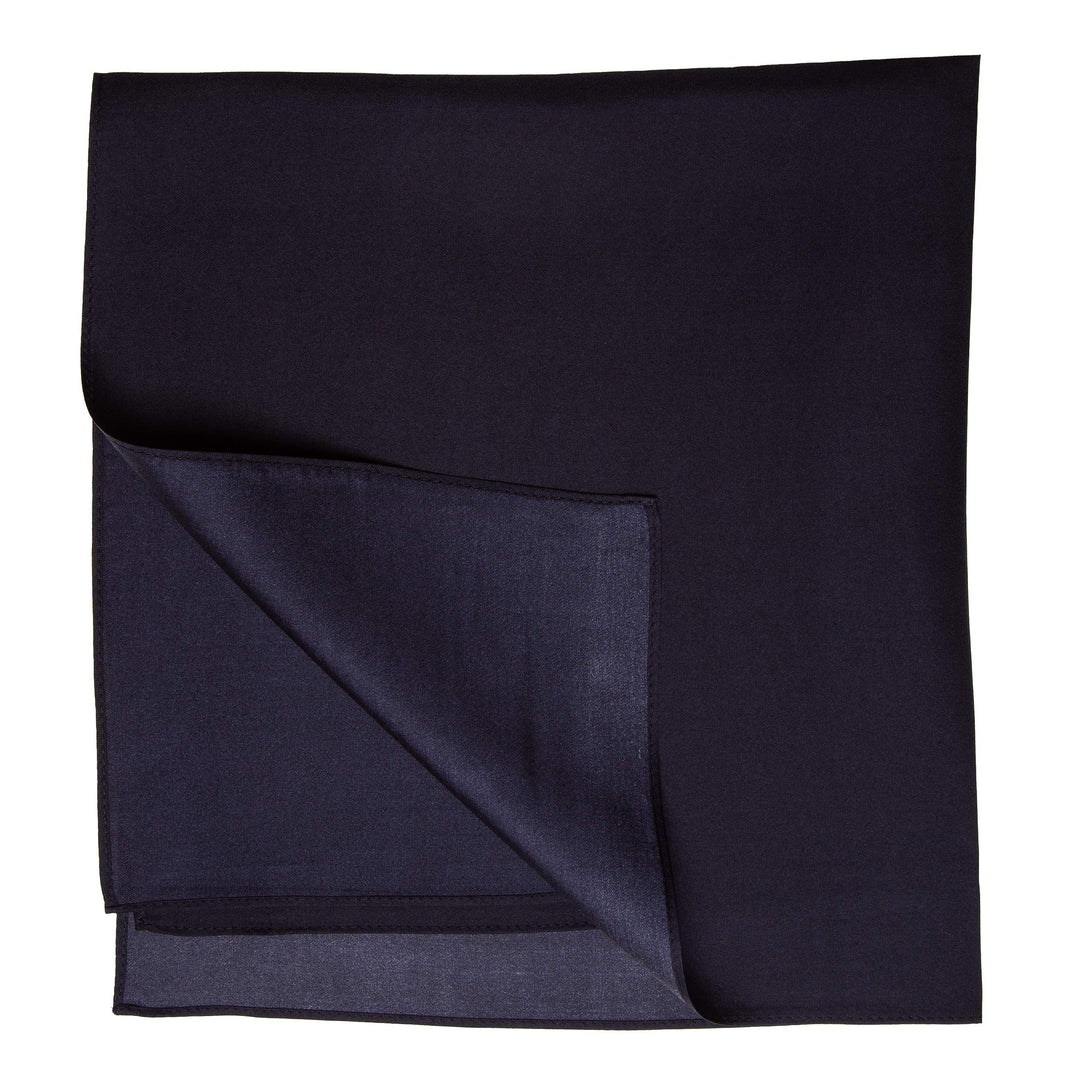 Tinitex Seidentuch Halstuch Schwarz Twillseide 70x70cm