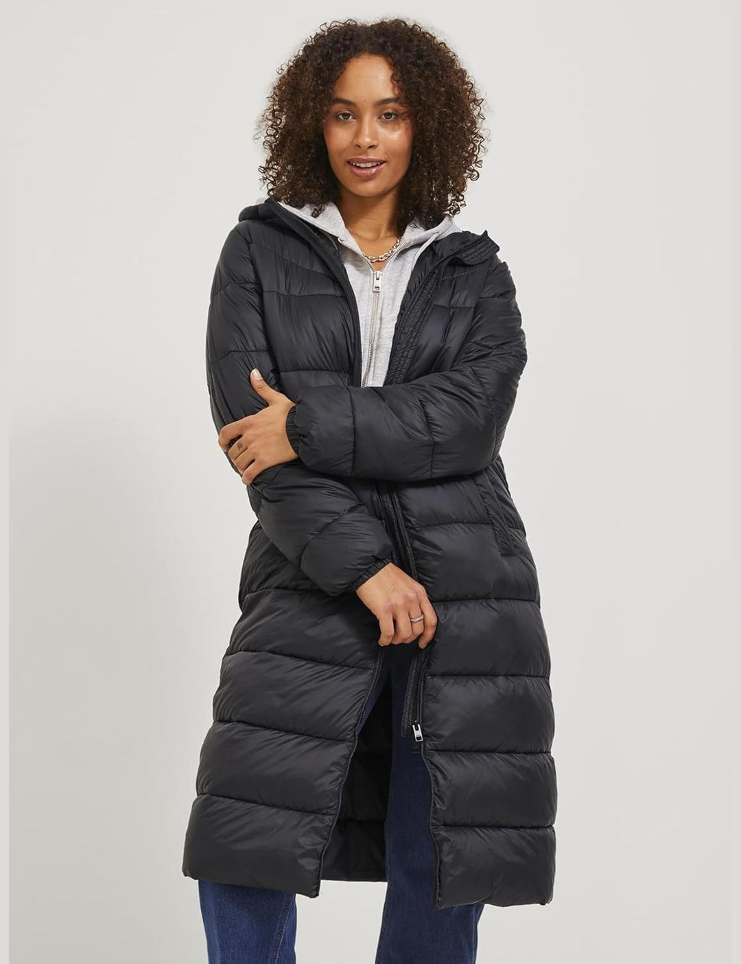 JACK & JONES Female Steppjacke JXNORA Steppjacke L Schwarz, L Schwarz