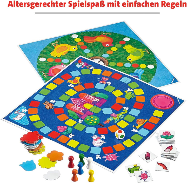 Ravensburger 21417-4 erste Spiele - Spielesammlung für die Kleinen - Spiele für Kinder ab 3 Jahren,