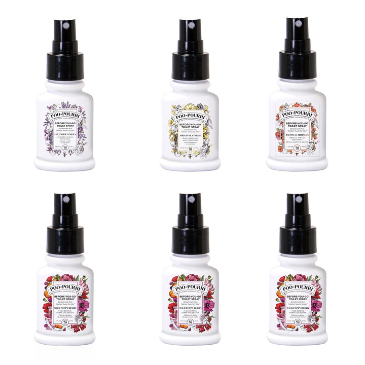PooPourri Toilet Spray Before You Go Toilettenspray, 6 Stück