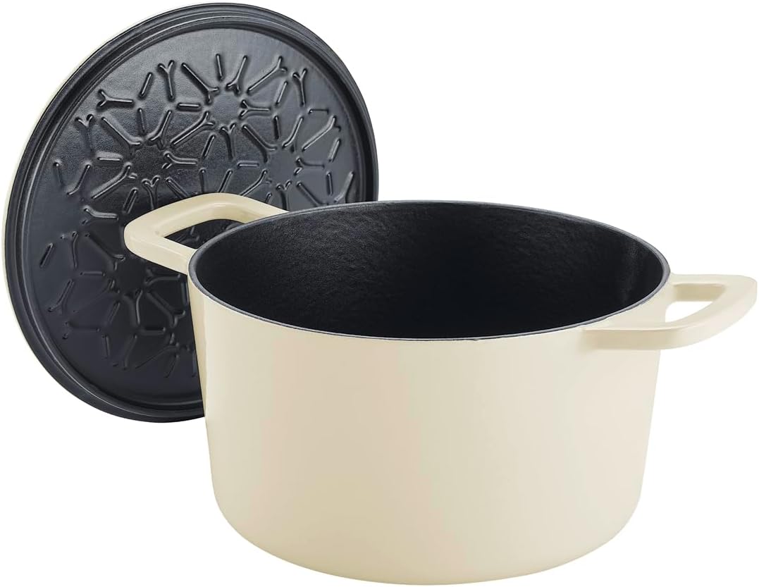 Fissler Moments Collection/Emaillierter Gusseisen-Bräter, rund (Ø 24 cm) Cast-Iron Topf, Cocotte Aro