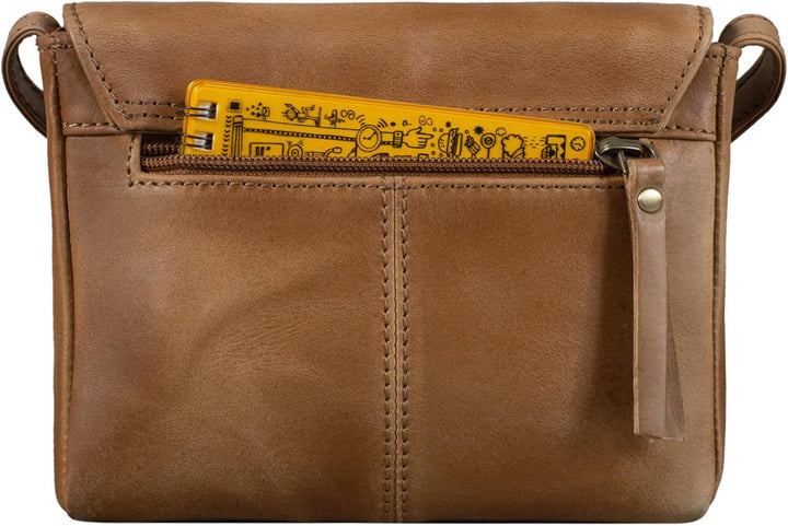 STILORD 'Audrey' Handtasche Damen Leder Klein Elegante Umhängetasche für Frauen Mini Crossbody Bag S