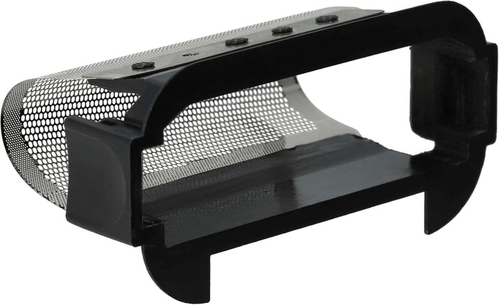vhbw Scherfolie kompatibel mit Braun Micron 808 Elektrorasierer + Rahmen, schwarz/Silber