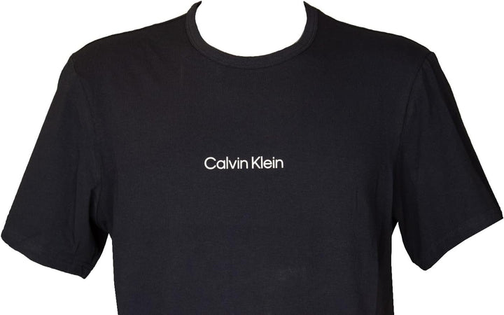 Calvin Klein Herren Kurzarm Rundhals T-Shirts M Blau (Night Sky), M Blau (Night Sky)