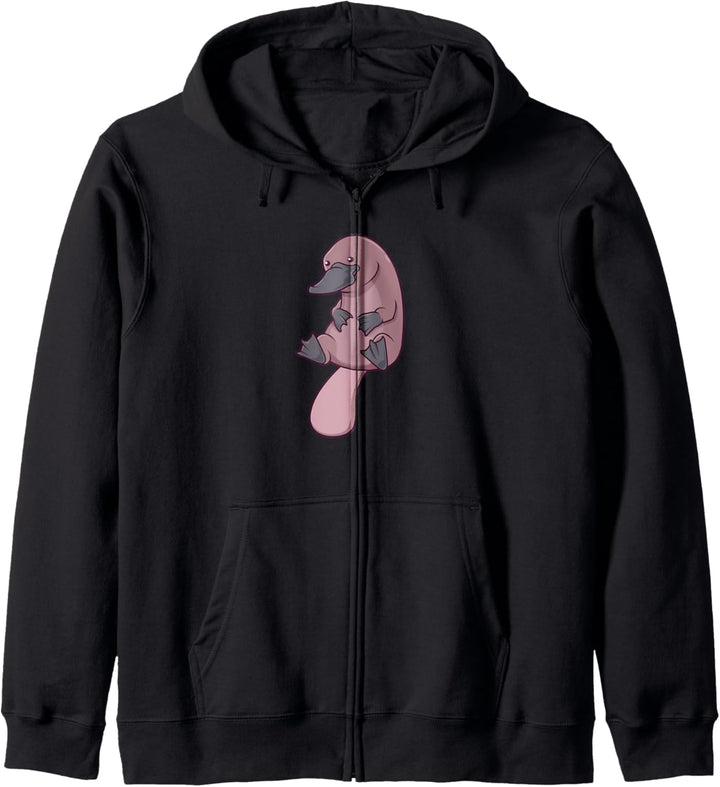 Kawaii Platypus Kapuzenjacke