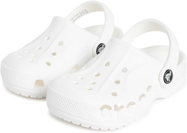 Crocs Unisex Kinder Baya Clog T, 19/20 EU Weiß