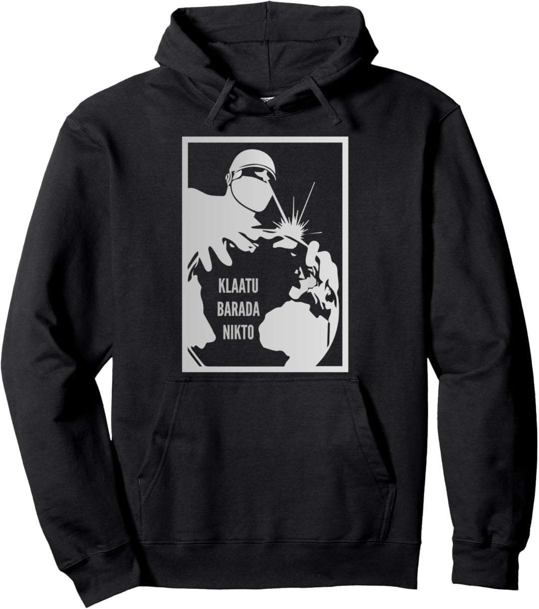 Klaatu Barada Nikto Gort Robot SiFi Pullover Hoodie