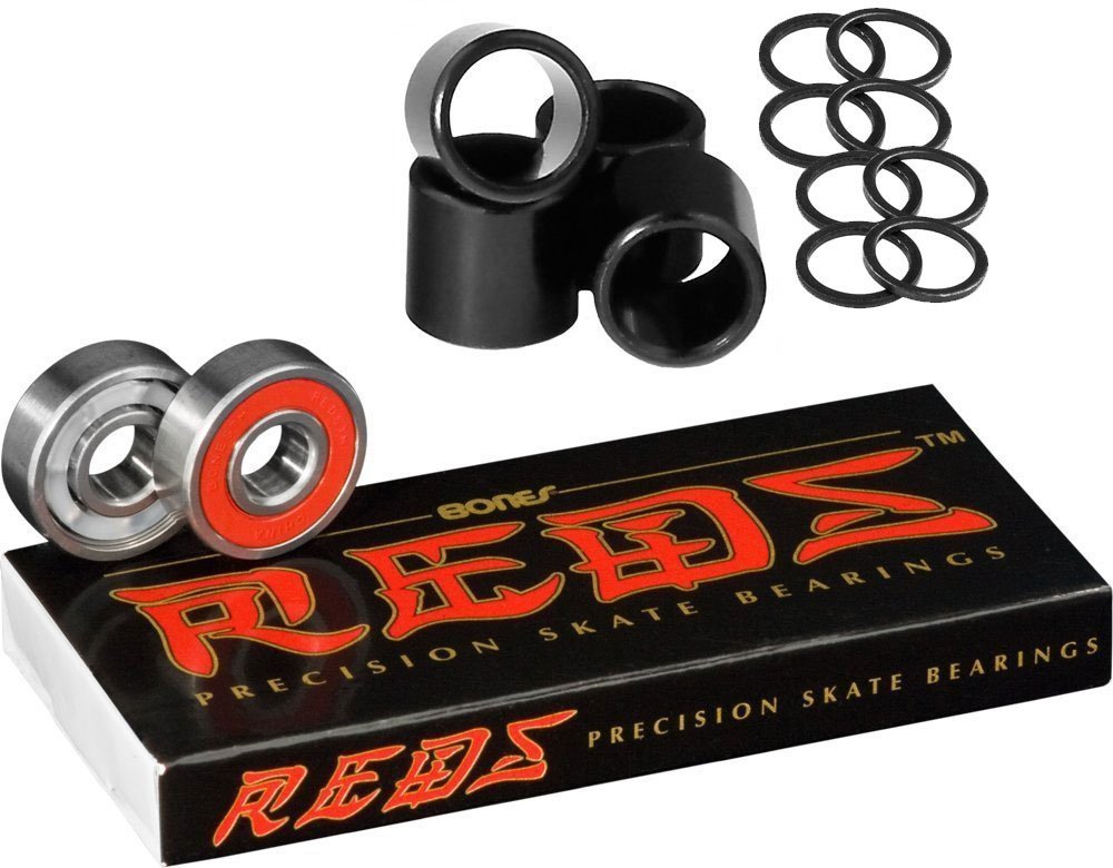 Bones Bearings Reds Bearings Including Spacers & Washers by Bones Bearings