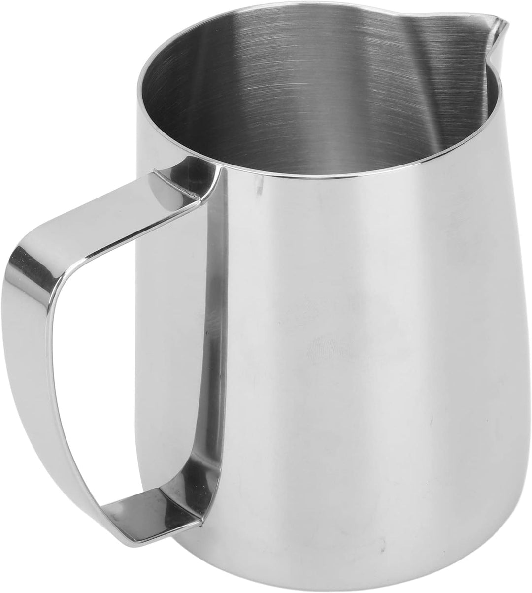 Milchaufschäumbecher aus Edelstahl, 700 Ml, Langlebiger Dampfkrug für Latte-Art-Enthusiasten (Edelst