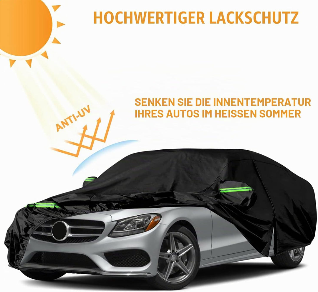 Autoabdeckung Wasserdicht Kompatibel mit 2008-2024 Mercedes-Benz C-Klasse W204 W205 W206, Atmungsakt