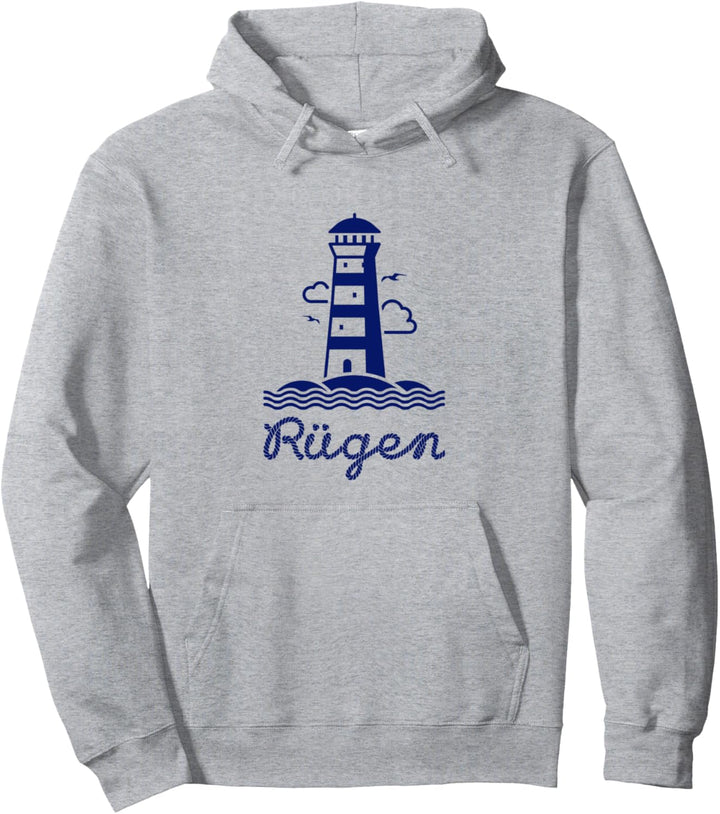 Insel Rügen Ostsee Leuchtturm Pullover Hoodie