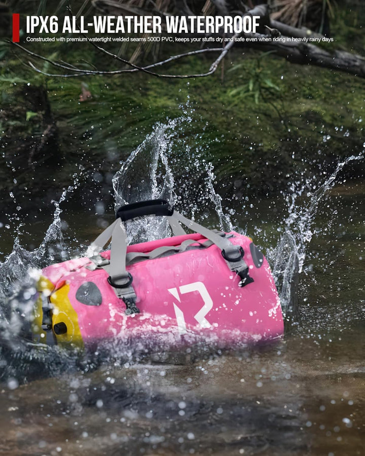 IRON JIA'S Motorradtasche Gepäckrolle wasserdichte Hecktasche Satteltasche Reisetasche mit rollversi
