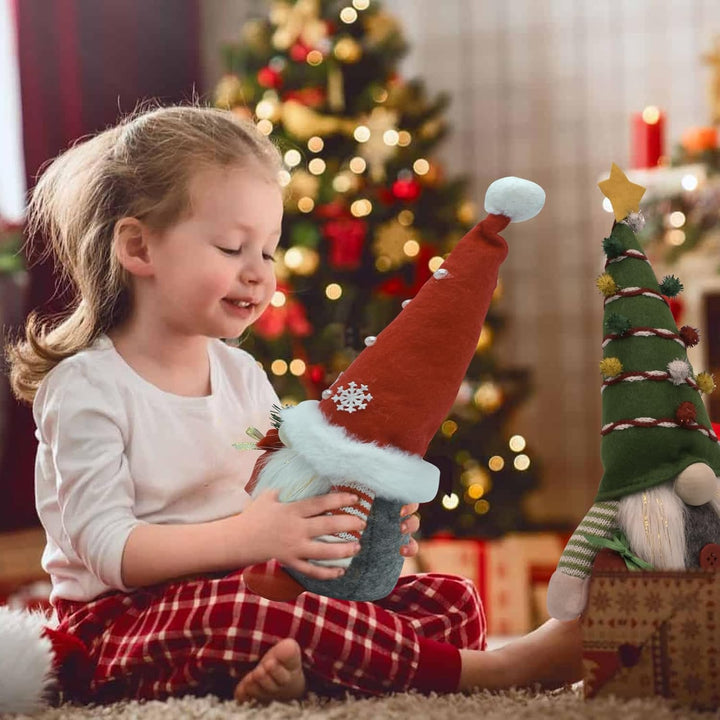 Weihnachtswichtel, 2 Stücke Weihnachten Deko Wichtel Weihnachtsmann, Weihnachtsdeko Plüsch Wichtel f