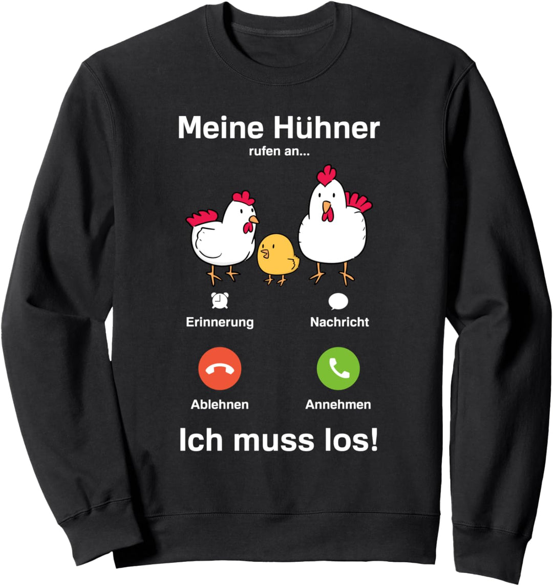 Lustiges Hühner Sweatshirt