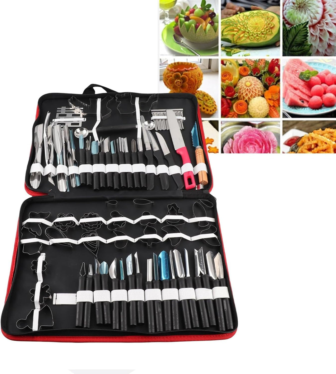 80 teilig Schnitzwerkzeuge Ausstecher Ausstechformen Carving Werkzeug Set Schnitzmesser Handwerkzeug