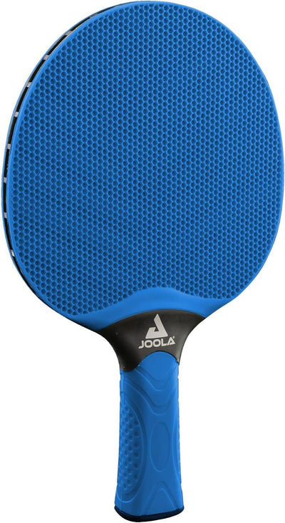 JOOLA Tischtennisschläger Vivid Outdoor, Unisex – Erwachsene, Tischtennis-Schläger Vivid, Blue, 25 x