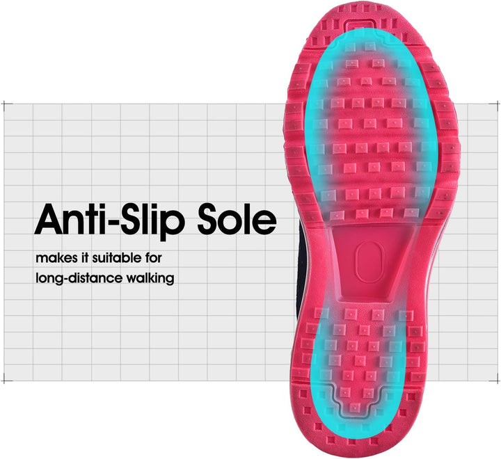 frysen Herren Damen Sportschuhe Laufschuhe mit Luftpolster Turnschuhe Profilsohle Sneakers Leichte S