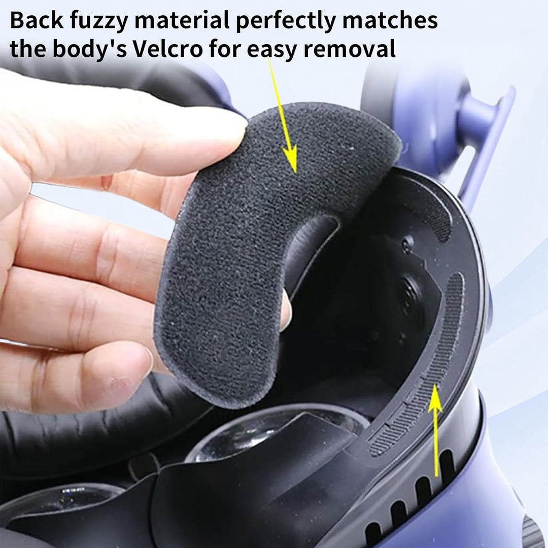 TamBee HTC Vive Pro Gesichts-Schaumstoff- für HTC Vive Pro VR PU-Leder Gesichtspad (Face Foam 2 Stüc