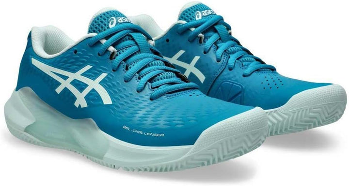 ASICS Damen Gel-Challenger 14 Clay Sneaker, Teal Blue Soothing Sea