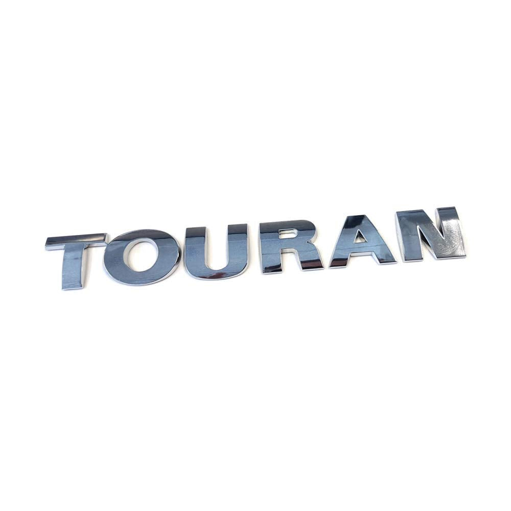 Volkswagen 1T0853687A739 Schriftzug Touran Emblem Logo Chrom glänzend
