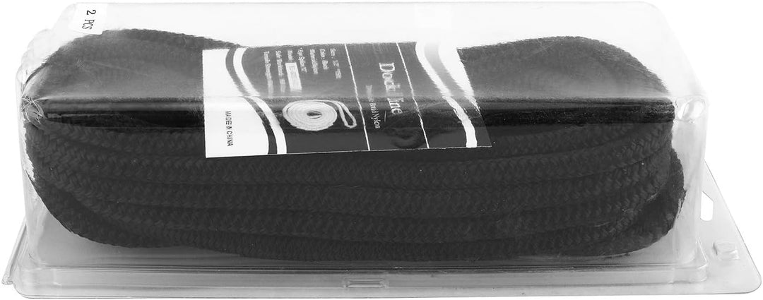 FreeTec 2tlg Boot Fenderleine Nylon Dockline Festmacherleine Fenderseil Bootsseil mit Auge 12mm Durc