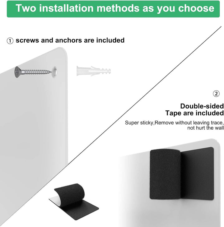 Raweao Magnettafel Magnetboard, Magnetische Metalltafel Wandtafeln, Magnetische Kreidetafel, 30x45x0