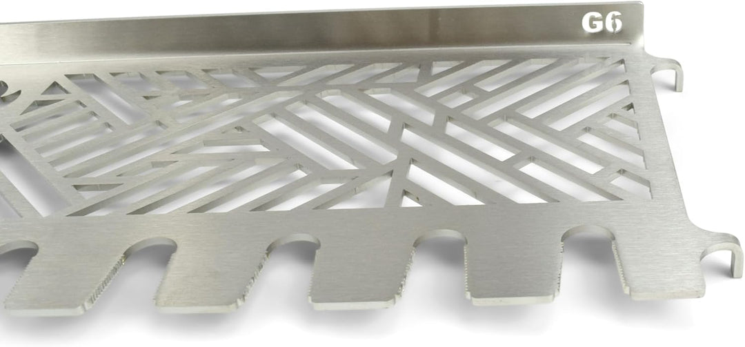 Grillrost.com Das Original Edelstahl Multistation | Warmhalterost für Rösle Videro/Sansibar G6 | mit