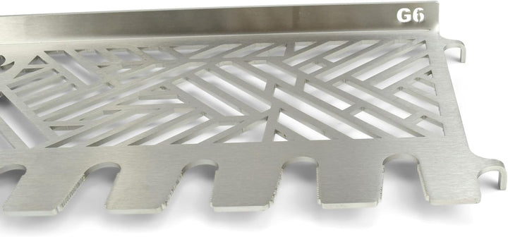 Grillrost.com Das Original Edelstahl Multistation | Warmhalterost für Rösle Videro/Sansibar G6 | mit