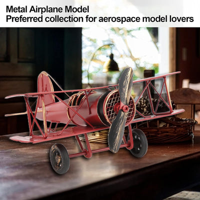 Retro Flugzeug Modell Eisenmodell Modell Flugzeug Modellflugzeug Flugzeug Miniatur Dekoration Flugze