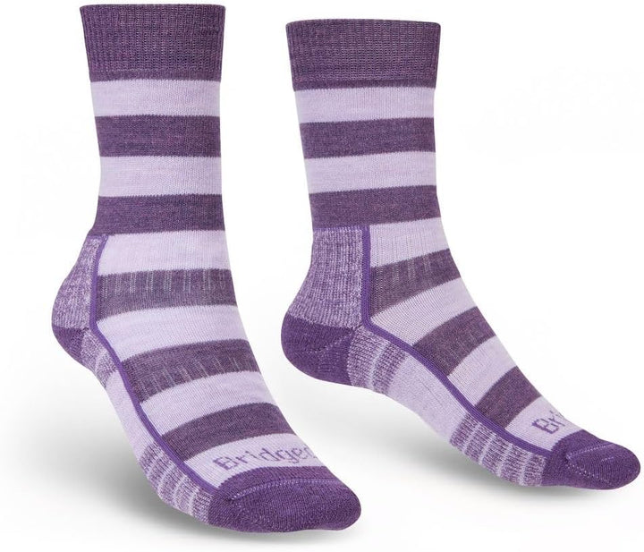 Bridgedale Damen Hike Lightweight Merino Performance Boot Original Socken S Flieder/Violett, S Flied