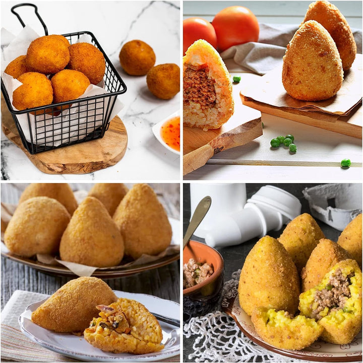 2 Stück 160g Arancini Maker Mould, Rice Ball Diy Mould, Multifunktionale Pressform für Reisbällchen,