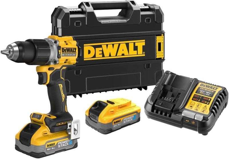 Dewalt DCD805H2T-QW Schlagschrauber 18 V 2 Akkus Powerack 5 Ah