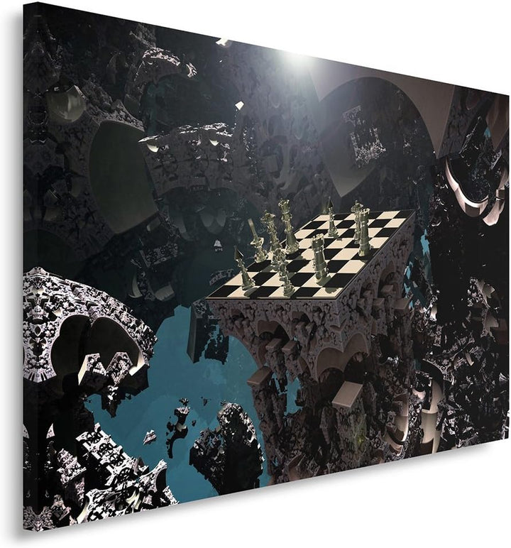 Feeby. Wandbild - 1 Teilig - 70x100 cm, Leinwand Bild Leinwandbilder Bilder Wandbilder Kunstdruck, S