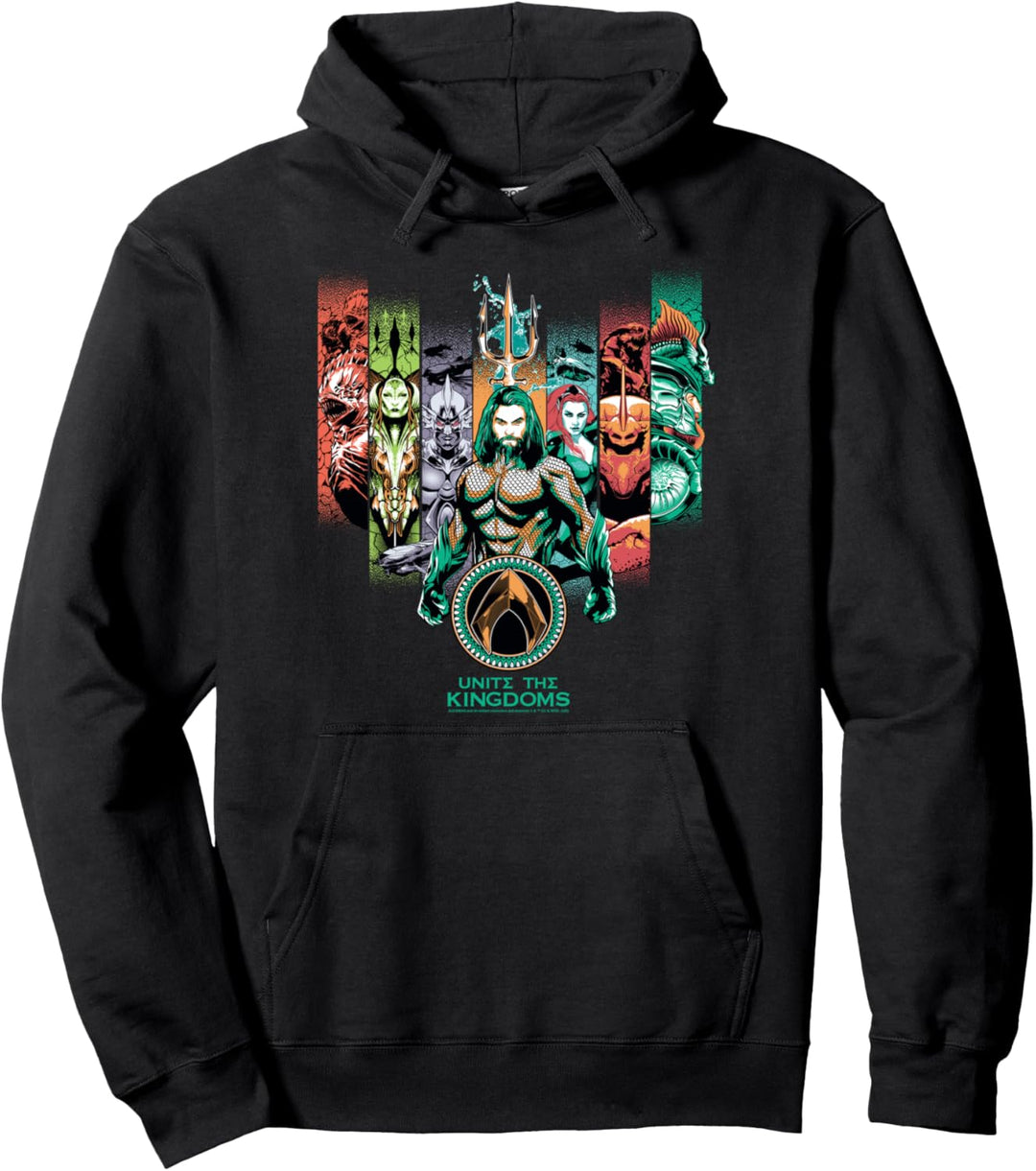 DC Comics Aquaman Unite The Kingdoms Pullover Hoodie