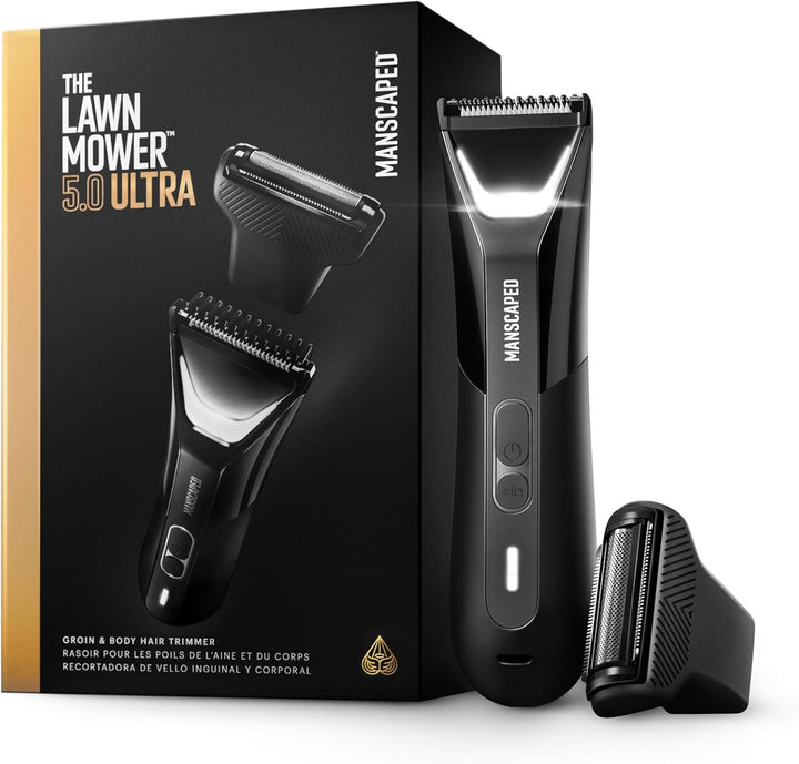 The Lawn Mower™ 5.0 Ultra von MANSCAPED™: SkinSafe™ Intim- und Körperhaartrimmer Mann, Bodygroomer,