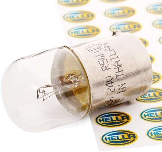HELLA - Heckleuchte - EasyConn I - Glühlampe - 24V - Anbau/geschraubt - Lichtscheibenfarbe: mehrfarb