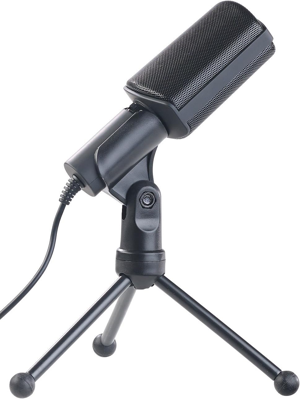 auvisio Kondensatormikrofon: Profi-USB-Kondensator-Mikrofon für Studio-Aufnahmen, Mini-Stativ (Richt