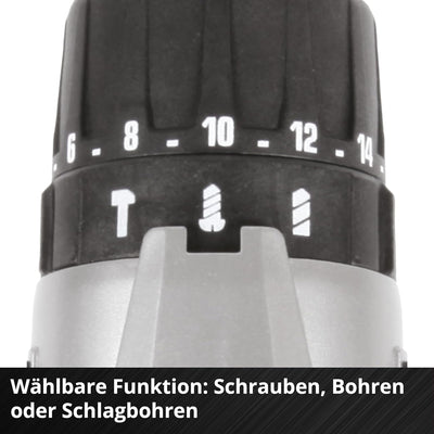 Einhell Akku-Schlagbohrschrauber TE-CD 18/2 Li-i +64 (2x2,0Ah) Power X-Change (Li-Ion, 18 V, 44 Nm,