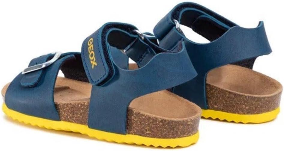 Geox Jungen J Ghita Boy Sandal 24 EU Avio, 24 EU Avio