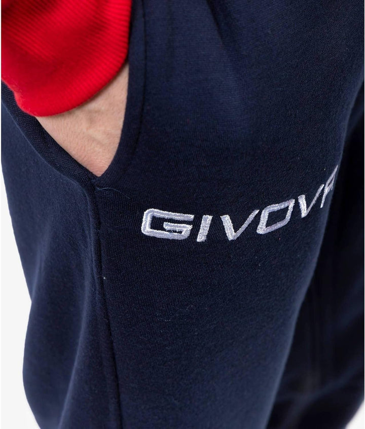 Givova Anzug King Overall 3XL rot/blau, 3XL rot/blau