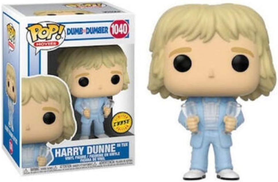 Funko Harry Dunne in Tux Pop Chase Edition #1040 Pop Movies Dumb and Dumber Vinyl Figure (Bundled wi
