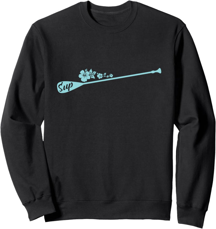 Stand Up Paddling "SUP Paddle" Wassersport mit Board Sweatshirt