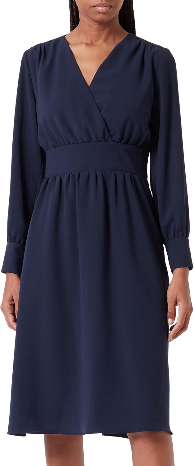 Seidensticker Damen Kleid 38 Dunkelblau, 38 Dunkelblau