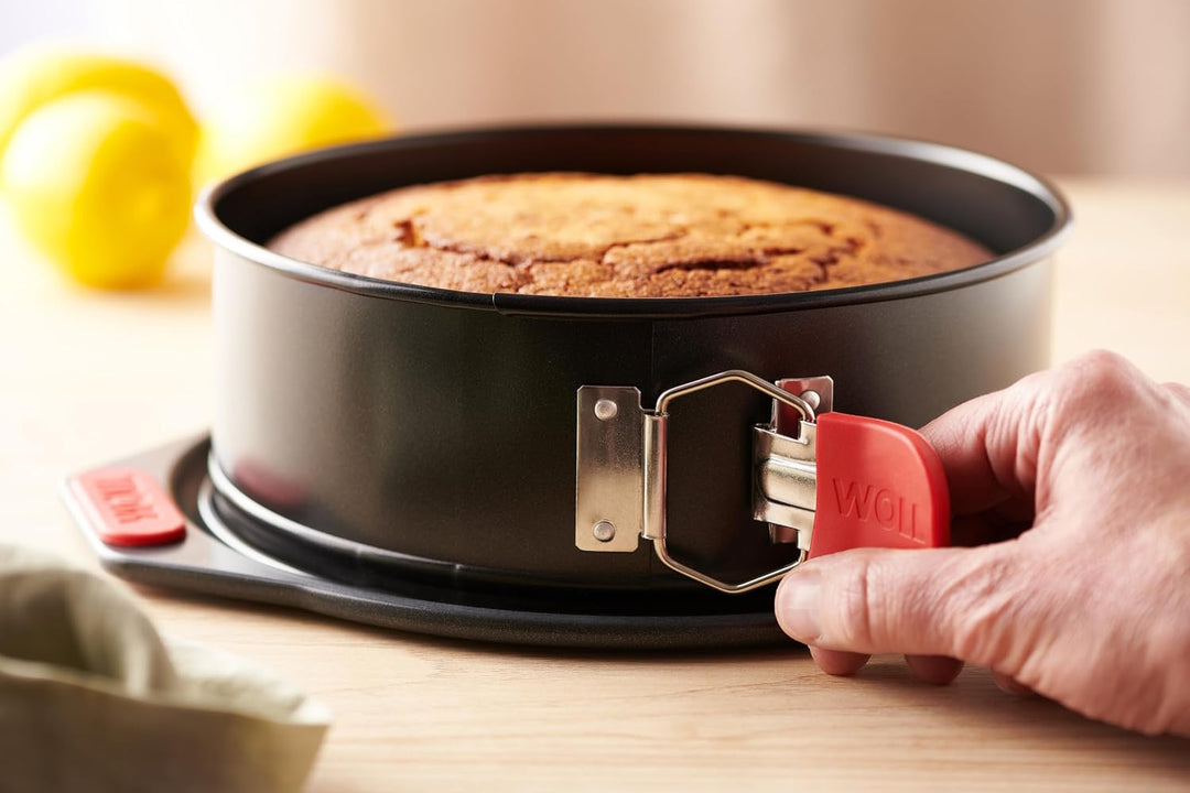 Woll Bakeware Springform Ø 24 cm, mit auslaufsicherem Boden, Schnellverriegelung und hitzebeständige