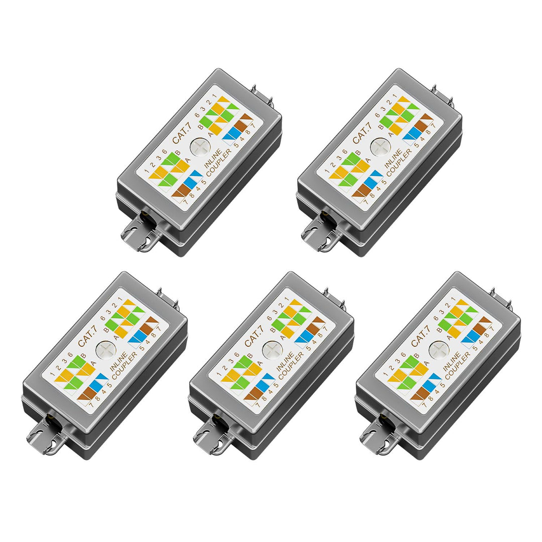 FGB LSA Verbinder Cat6 und Cat7 Geschirmt Connection Box, Verbindungsmodul, POE Kabel Verbinder, für