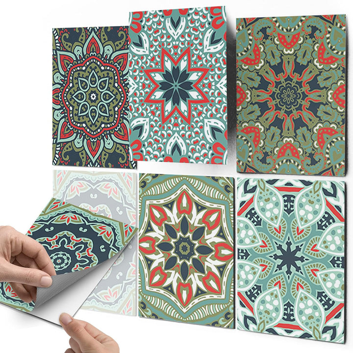 CREATISTO Mosaik Klebefliesen Stickerfliesen Fliesenfolie - Klebefolie Aufkleber für Fliesen I Stick