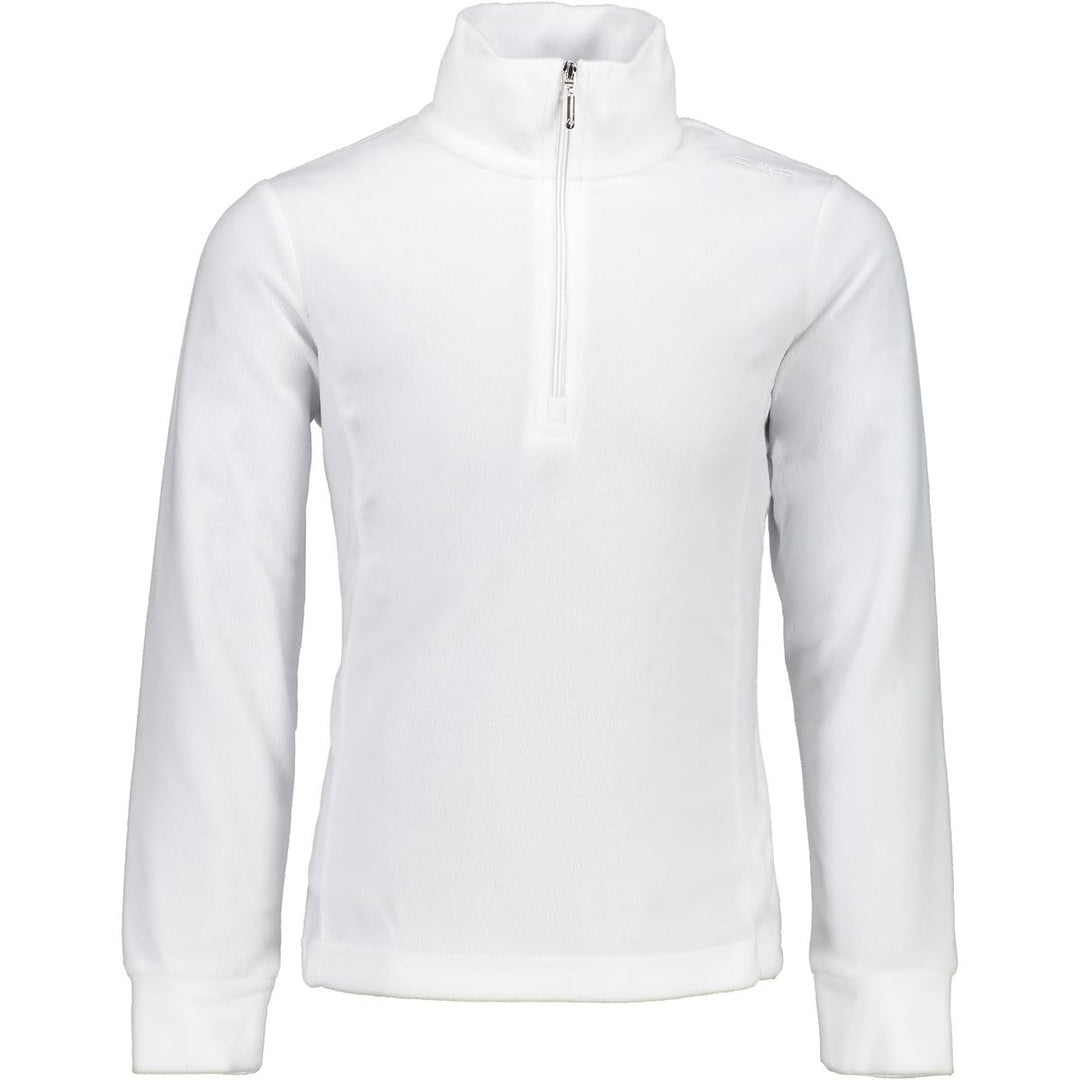 CMP Mädchen Fleece Shirt 98 Weiss, 98 Weiß